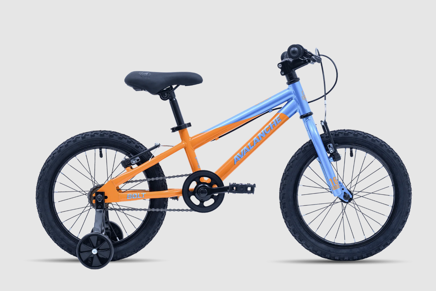 BIKE AVALANCHE BOLT 16'' BOYS - ORANGE/BLUE (BOLS-BZZKO-BYA6)