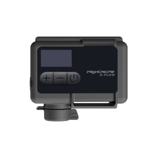 E-Flow Bike Pump with silicone cover and mount strap